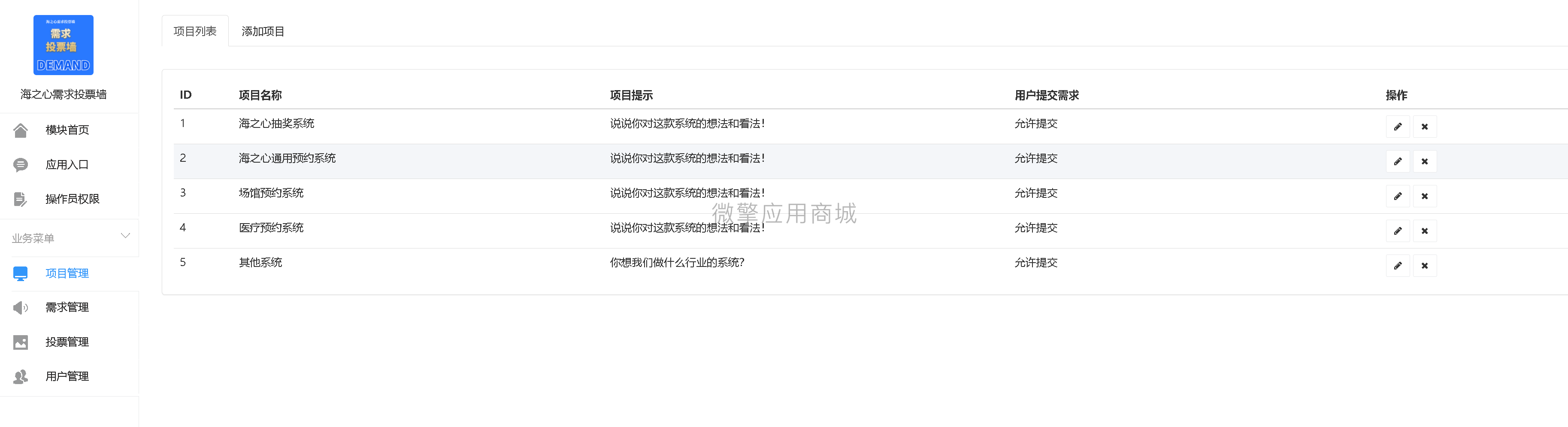 海之心需求投票墙小程序制作,海之心需求投票墙网站系统开发-第5张图片-小程序制作网 海之心需求投票墙小程序制作,海之心需求投票墙网站系统开发-第5张图片-小程序制作网